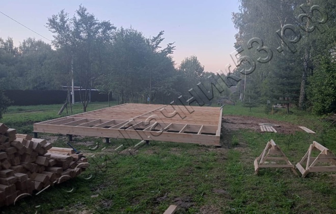 4 Брусовой дом ОД-25, 12x7.5м, 90 М², Калужская область, Жуковский район, деревня Кутепово (2)